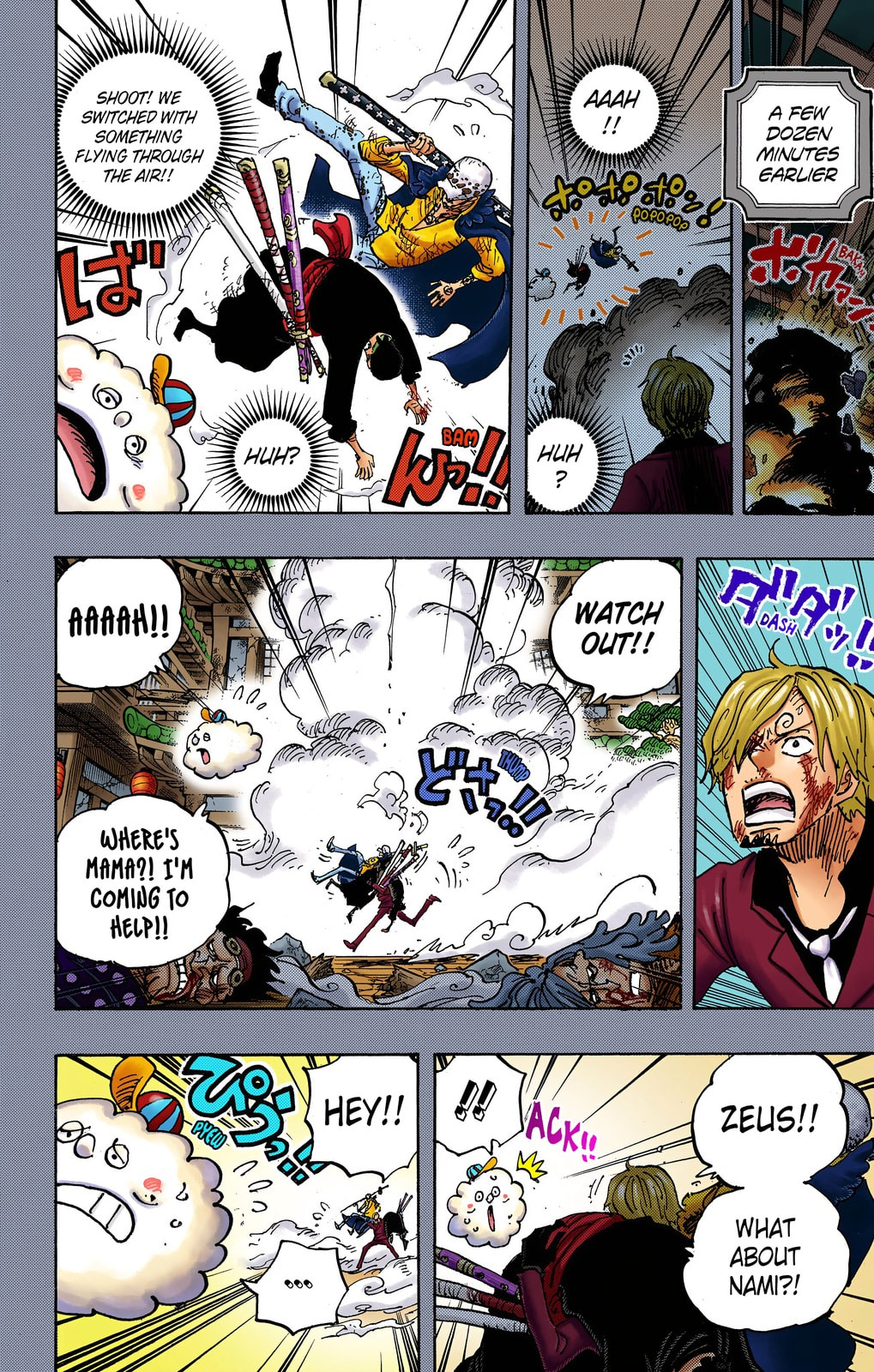 One Piece Digital Colored Chapter 1012 image 08